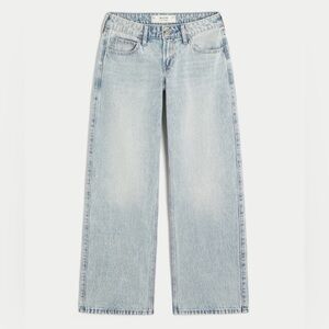 Hollister Low rise baggy jeans